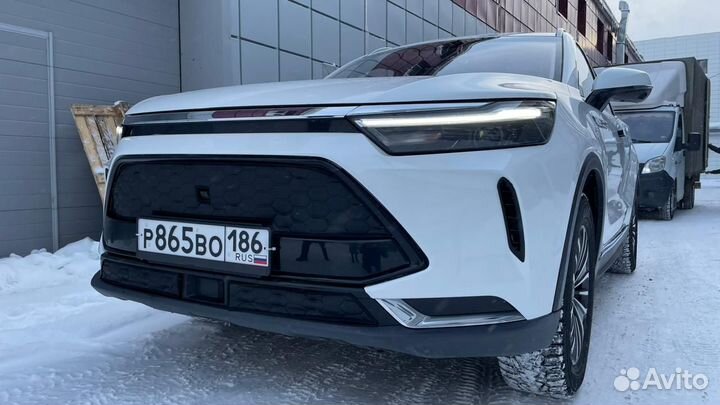 Утеплитель радиатора и бампера для baic X7