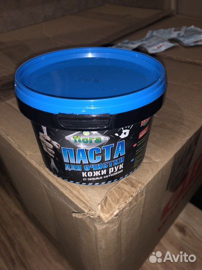 Паста для очищения кожи рук