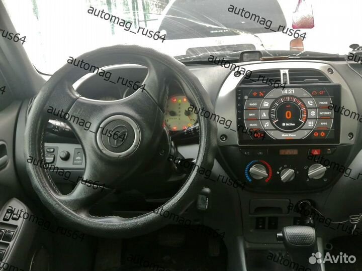 Магнитола Allwinner T3L, 2/32GB Toyota Rav 4 XA20