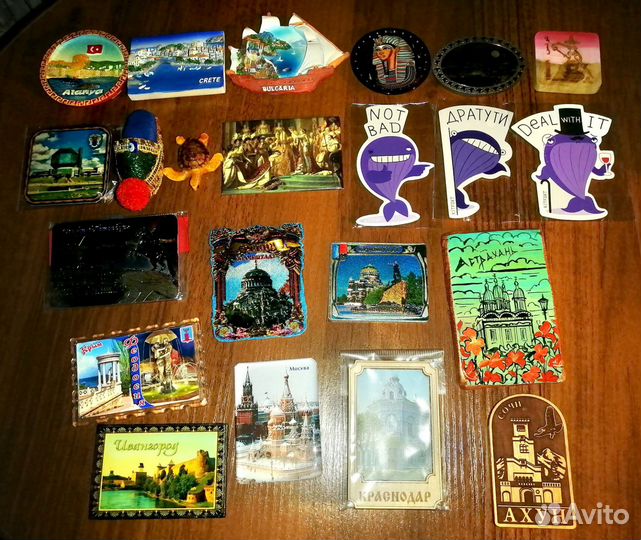 Магниты на холодильник (новые)