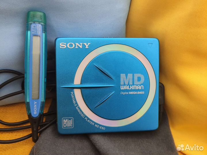Sony walkman MZ-E60, плеер MD дисков