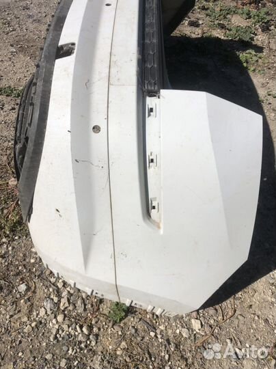 Бампер задний шкода кодиак rs