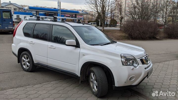 Багажник на крышу Nissan X-Trail T31, Атлант аэро