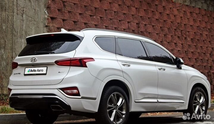 Hyundai Santa Fe 2.0 AT, 2019, 42 000 км