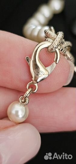 Колье Chanel жемчуг