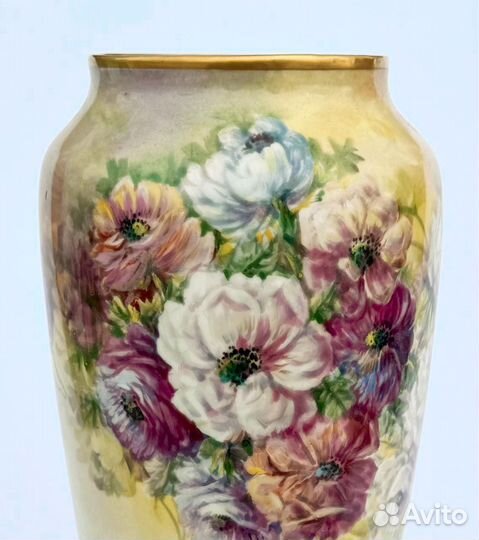 Старинная ваза. Лимож