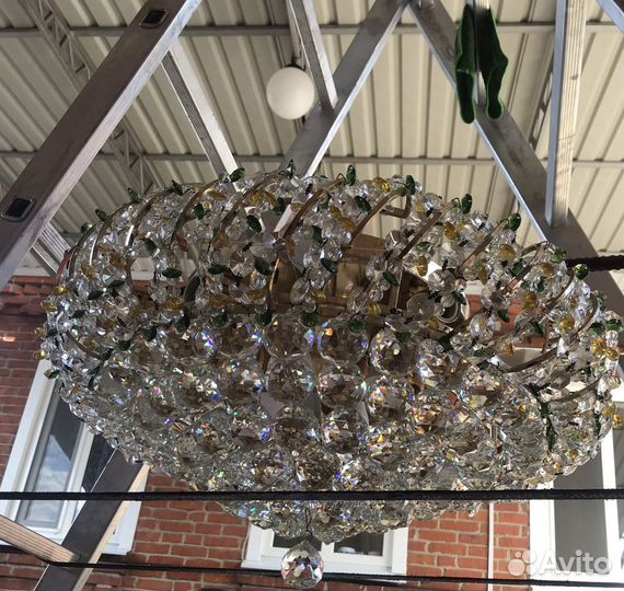 Люстра хрусталь