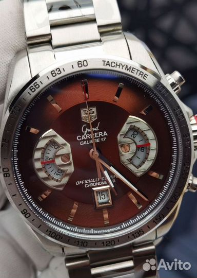 Мужские кварцевые часы TAG heuer Carrera 17