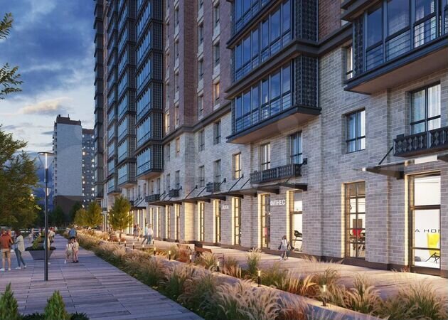 2-к. квартира, 45,1 м², 17/23 эт.