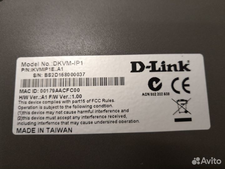 KVM-переключатель D-Link