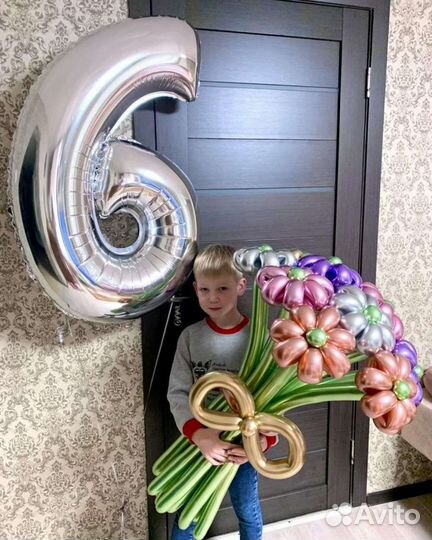 Воздушные шары, цветы, шары с гелием