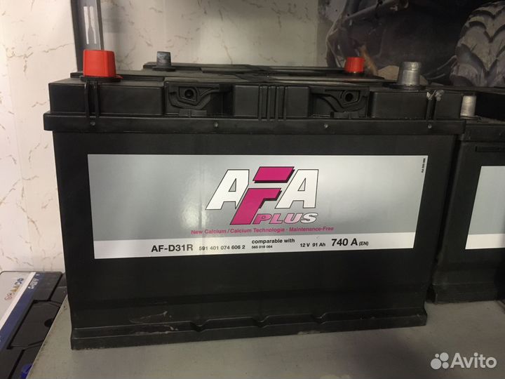 Аккумулятор AFA 91 ампер D31R