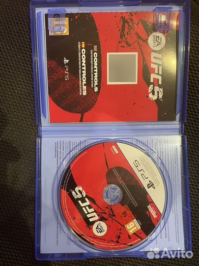 UFC5 ps5 диск