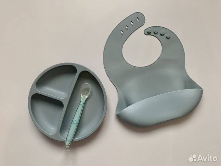 Силиконовая посуда для малышей