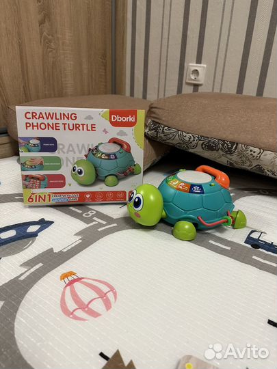 Игрушка Черепаха. Развивающая игрушка до года