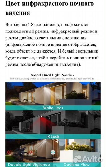 Камера поворотная 2-линзовая