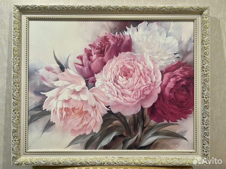 Картина пионы