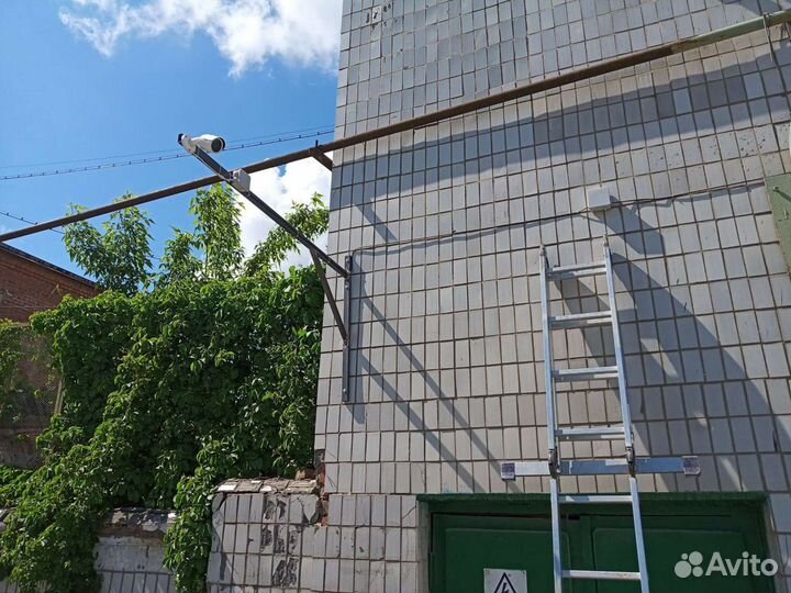 Установка камер видеонаблюдения, домофонов, охранн