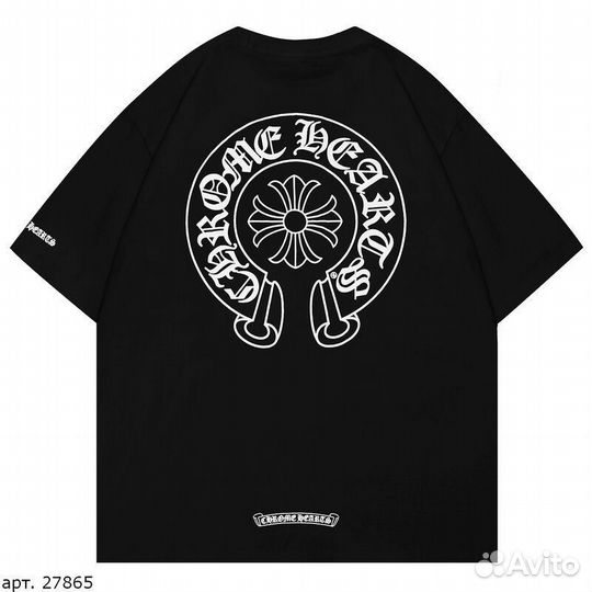 Футболка Chrome Hearts Черная
