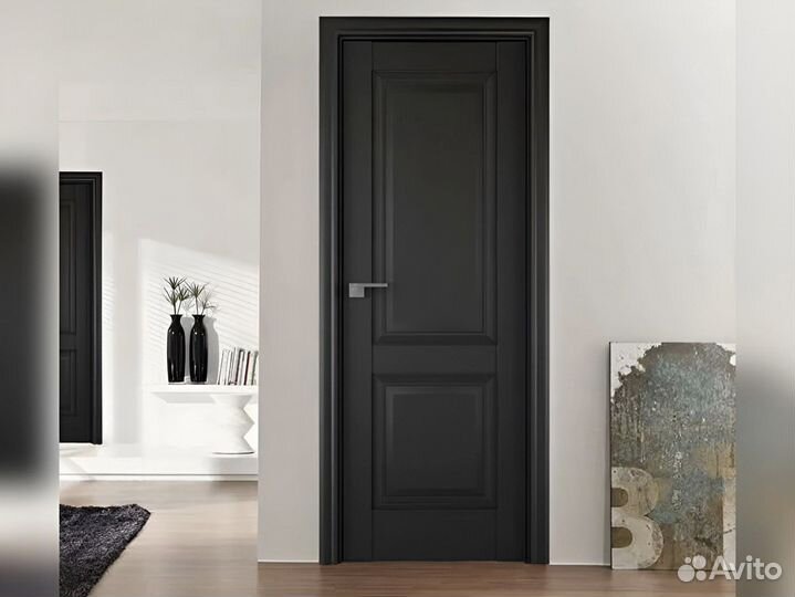 Двери межкомнатные глухие из массива