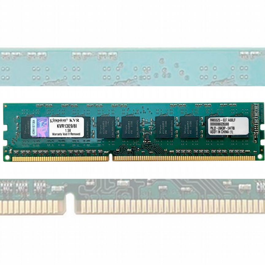 [KVR13E9/8I] Оперативная Память Kingston Ddr3 8gb Kvr13e9/8i