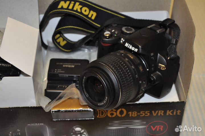 Зеркалка nikon D60