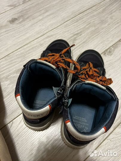 Кеды высокие демисезонные для мальчика
