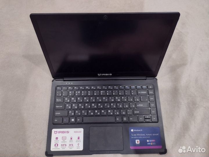 Ноутбук irbis nb600