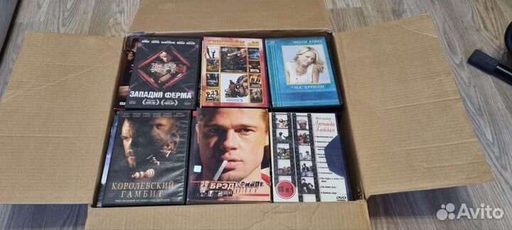 Диски CD с фильмами, 60шт