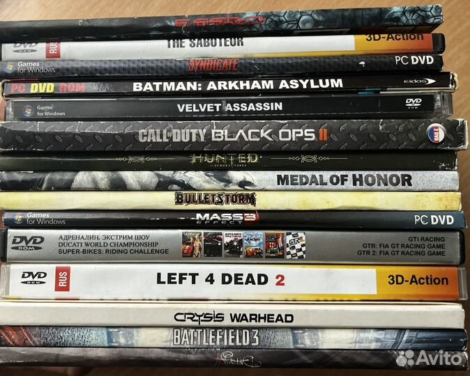 Игровые диски на PC