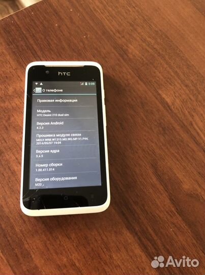 HTC Desire 210, 4 ГБ