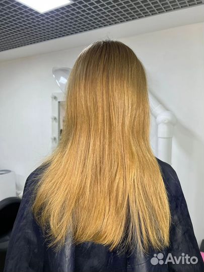 Кератиновое выпрямление волос/Ботокс