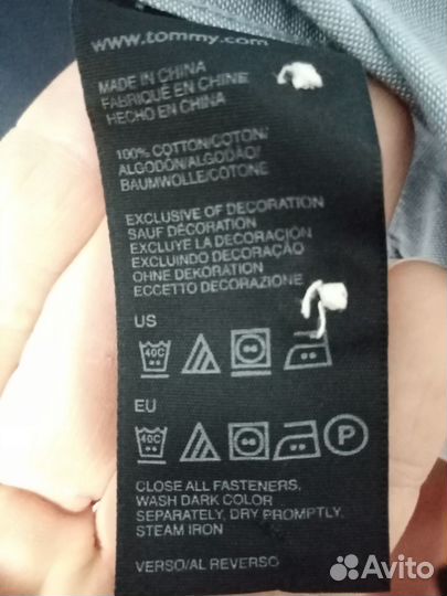 Рубашка Tommy hilfiger