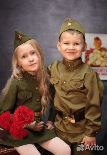 Детская военная форма на прокат