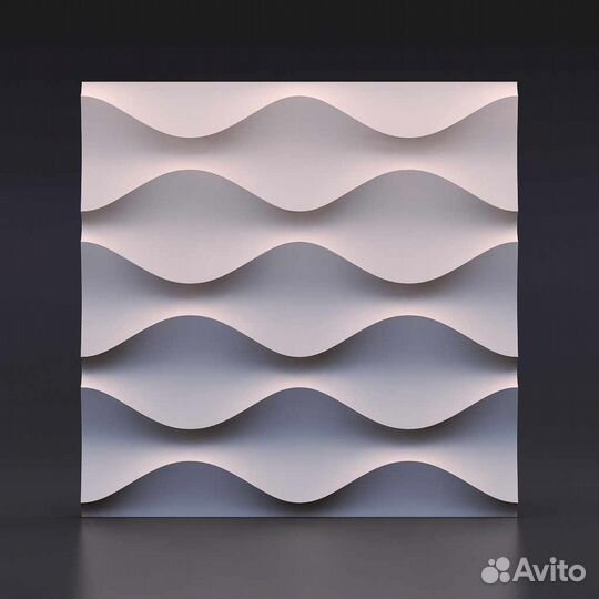 Гипсовая 3D панель 
