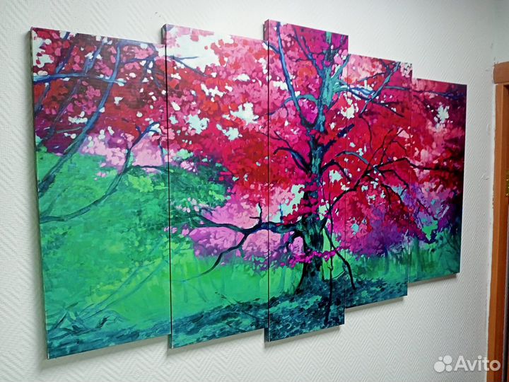 Печать на холсте