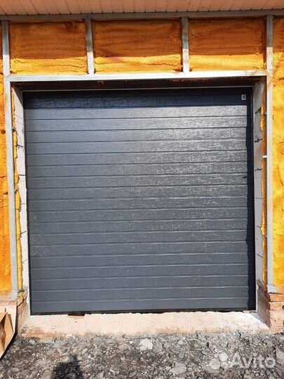 Автоматические секционные ворота мон-ж до 48 час