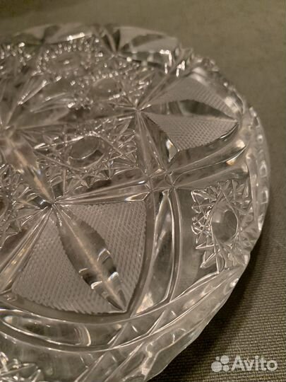 Хрустальная пепельница