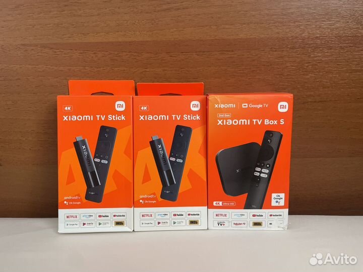Xiaomi TV Box и Xiaomi Mi TV Stick 4K