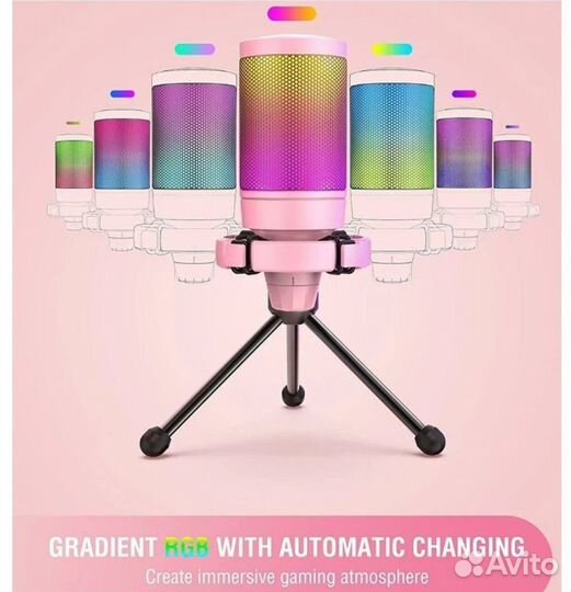 Студийный микрофон с подсветкой Fifine