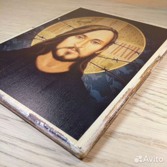 Табличка деревянная Егор Летов, 20х15 см