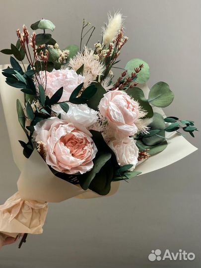 Букеты на заказ сухоцветы
