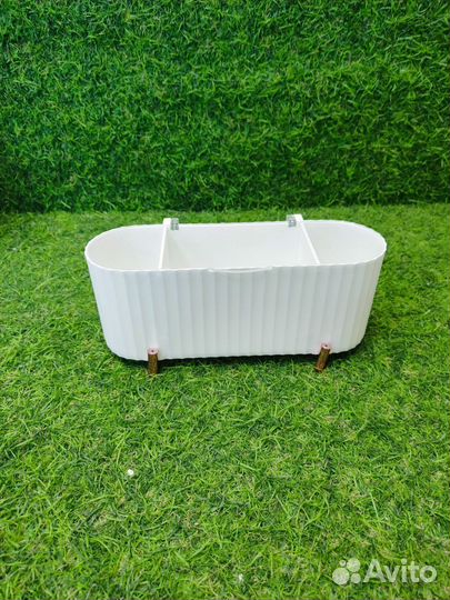 Органайзер для ватных дисков и палочек с крышкой