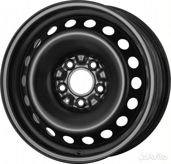 Диск 16*6,5 5*114,3 ет40 KFZ 66 (9735) black