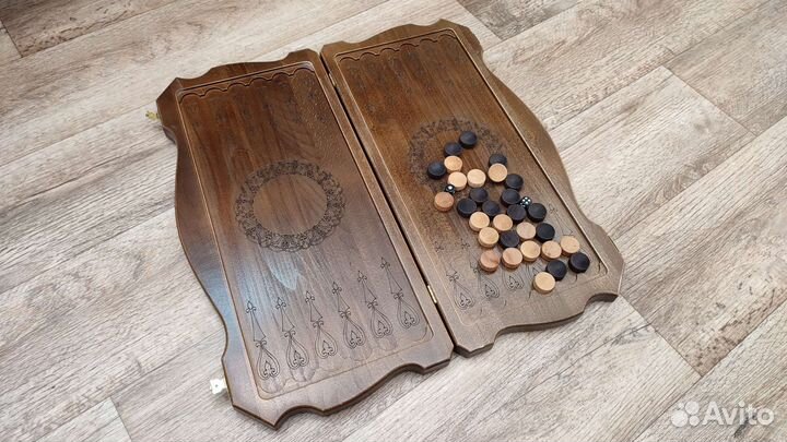 Нарды резные разные