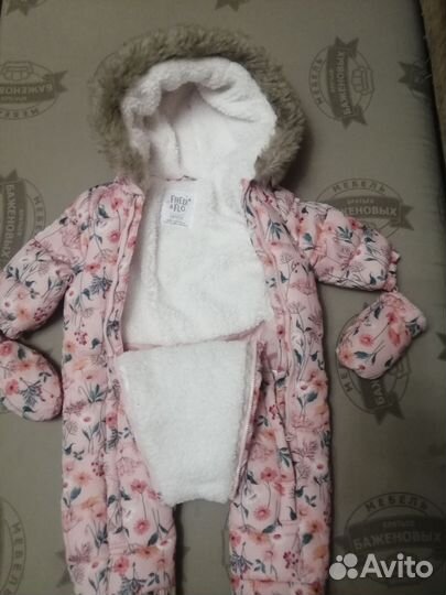 Комбинезон на малыша до 3 месяцев