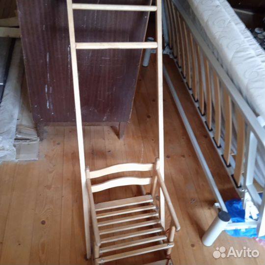 Санки деревянные