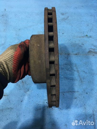 Диск тормозной передний мерседес 220