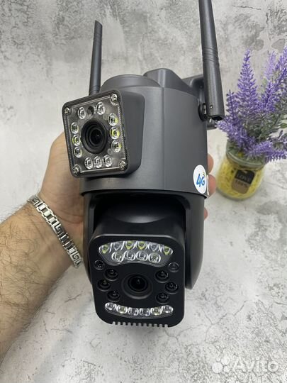 Камера видеонаблюдения уличная с симкартой 4 g