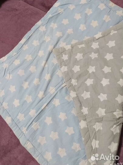 Комплект в детскую кроватку, подушки+одеялко